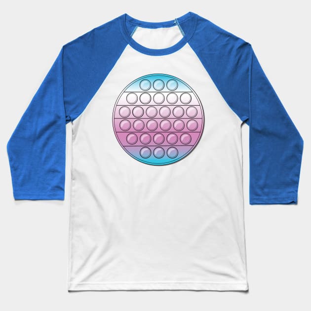 POPit - Cotton Candy Baseball T-Shirt by ameemax